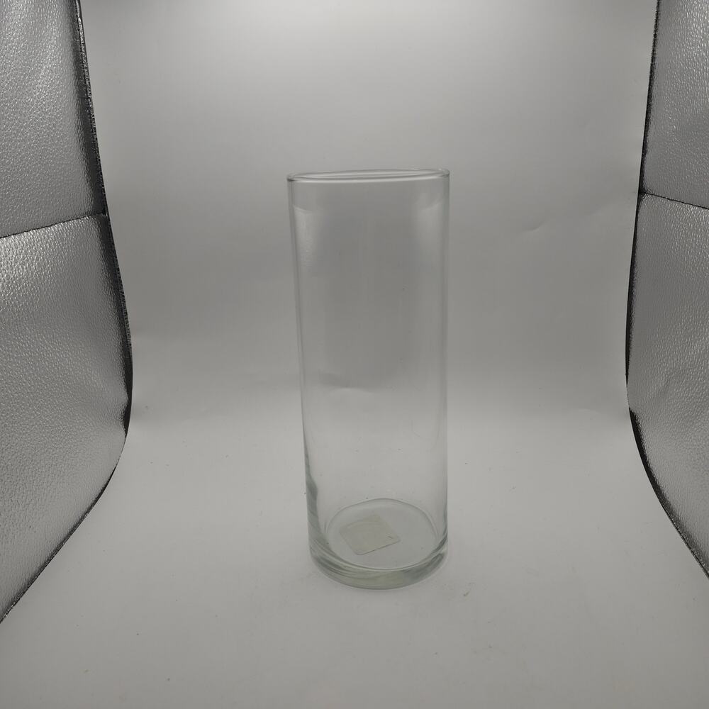 Libbey 888 Clear Glass Cylinder Vase 9" Flower Centerpiece Candle Holder‎ USA